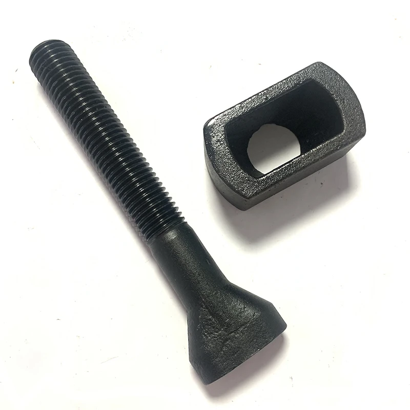 Customized Steel Black Oxide Oval High Tensile Bolts and Nuts factory