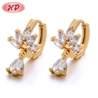 Earring Earrings Drop Earrings Trendy Lotus Indian Jhumka Gold Filled Fancy Circle Bridal Earring 2021 For Party Girls