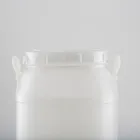 Drums 110pairs/set 25liter 50L Plastic Blue Drums Barrels White Handle HDPE Accessories