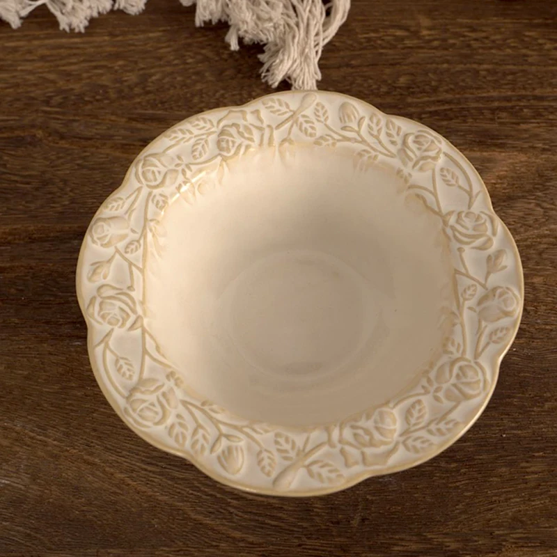 Factory Direct Wholesale Eco Ceramic Soup Ramen Bowl Noodle Dinnerware Sets Porcelain White Serving Salad Bowls manufacture