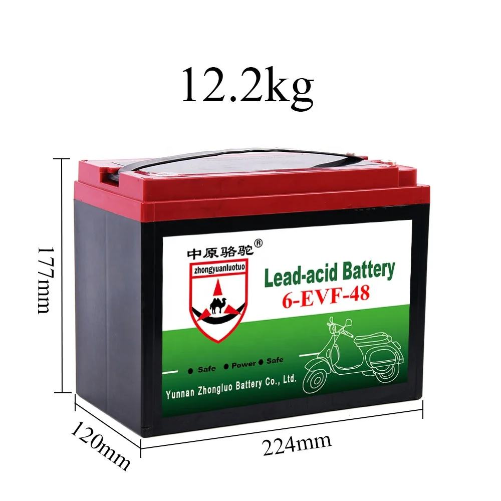 12v 48ah 12v 45ah Battery 48v 60v 72v Rechargeable Power Lead Acid