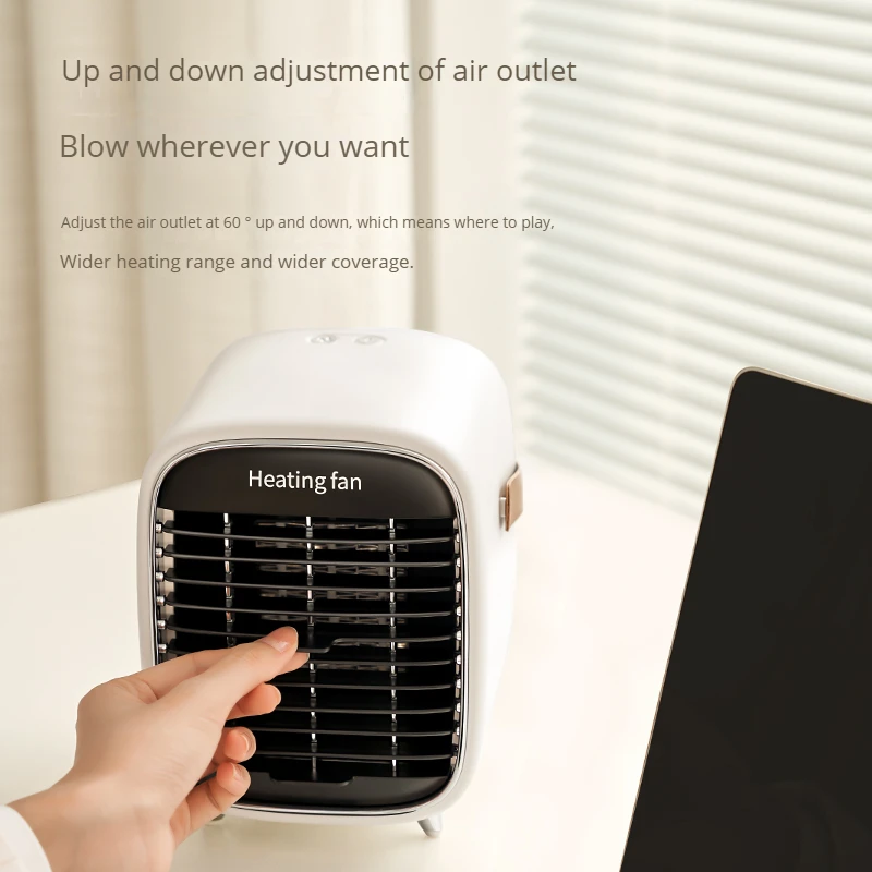 Wholesale 900W Fast Heating Fan Winter Warmer Overheat Room Heating Stove Household Air Heaters 220V Portable Electric Heater