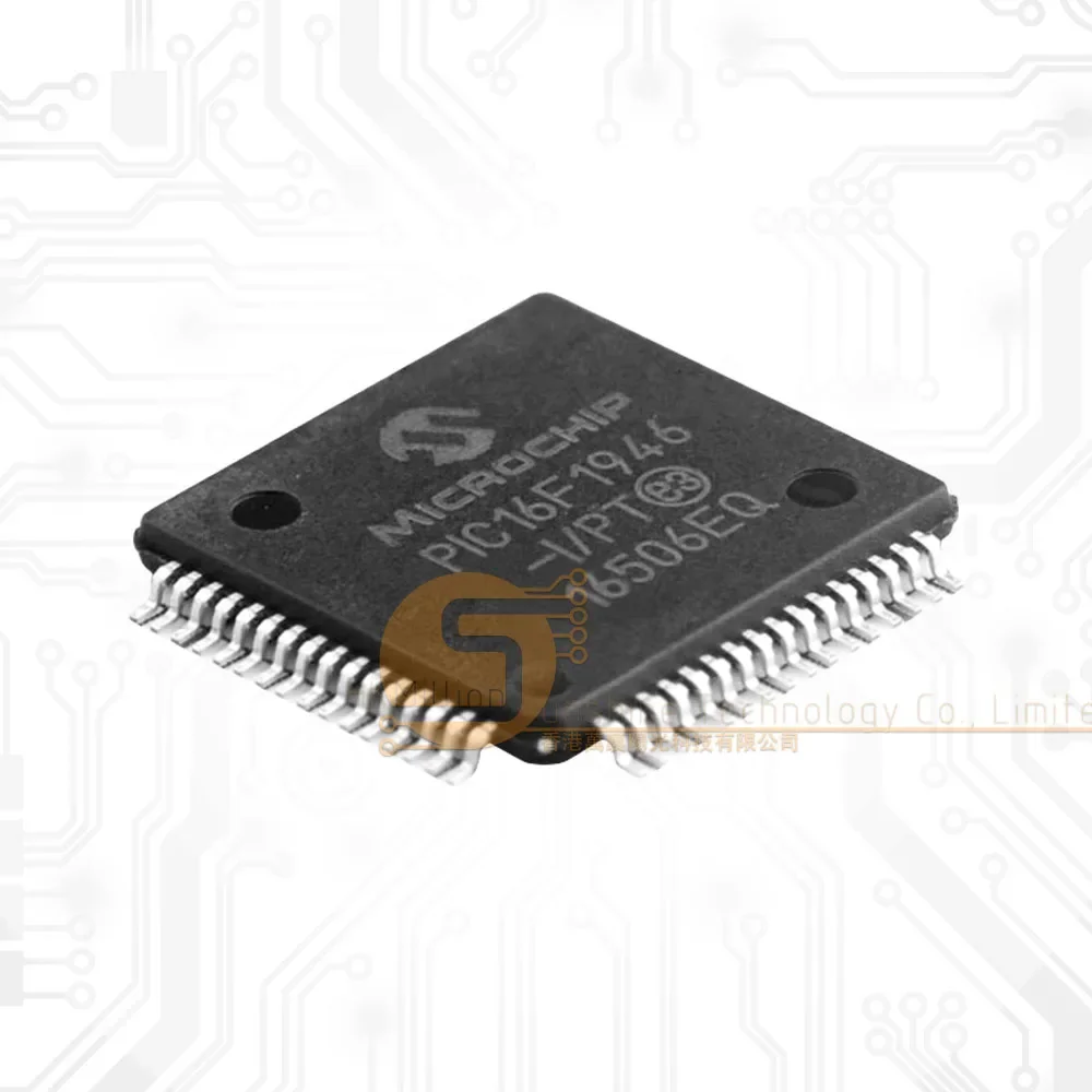 product pic16f1946ipt 8 bit microcontroller ic tqfp 64 14kb flash for automotive industrial control-0