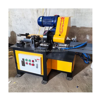 Hydraulic pneumatic pipe cutting machine/steel pipe cutting machine/burr-free square pipe machine multifunctional