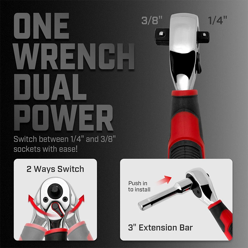 Home Repair Tool Kit: General Household Hand Kit with Plastic Toolbox Storage Case for Homeowner - 53-Piece H871c72078f8e4eb7b38fbe7c727dfdacY