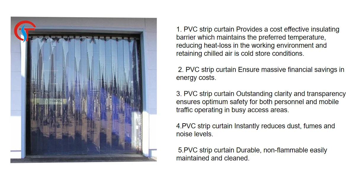 Tiras Pvc Strip Curtain, DOP, ST-004 - detail 2