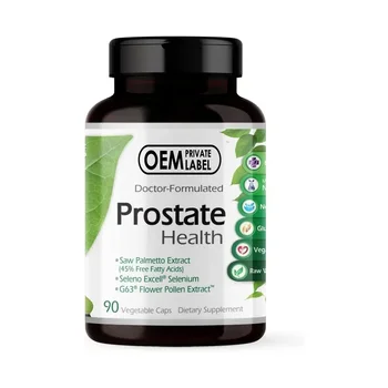 OEM Wholesale Saw Palmetto 2400 mg capsules for support Health prostate function Herbal supplement Capsules saw palmetto pills
