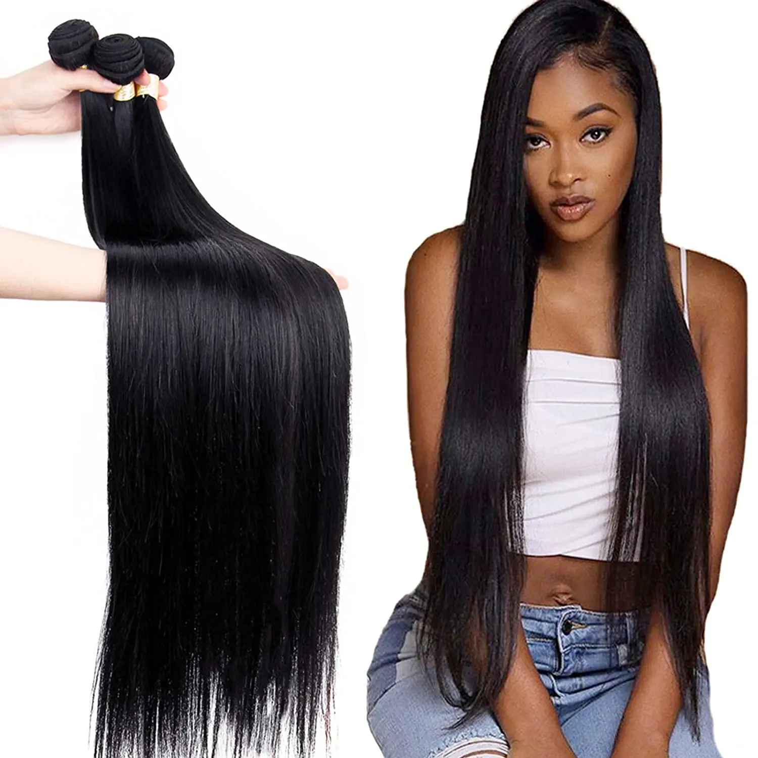 Cheap Long Length 28 30 32 34 36 Inch Brazilian Hair Bundles 100% Human Hair  Weaving Extension Raw Virgin Cuticle Aligned Hair - Buy Virgin Cuticle  Aligned Hair,Human Hair Weaving,28 30 32 34 36 Inch Brazilian Hair Product  on Alibaba.com