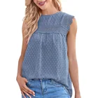 Women Blouse Womenv-neck 2021 Summer New Women Apparel Beautiful Embroidered Floral Top Blouse