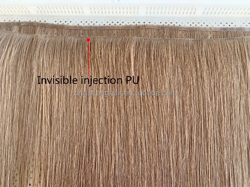 More Invisible Injected Tape In Tape Hair Extension Skin Weft Injected