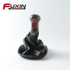 Golf Jetta 5 Speed Wood Gear Shift Knob Stick Gaiter Boot For VW Golf Passat B5 Jetta 99-04