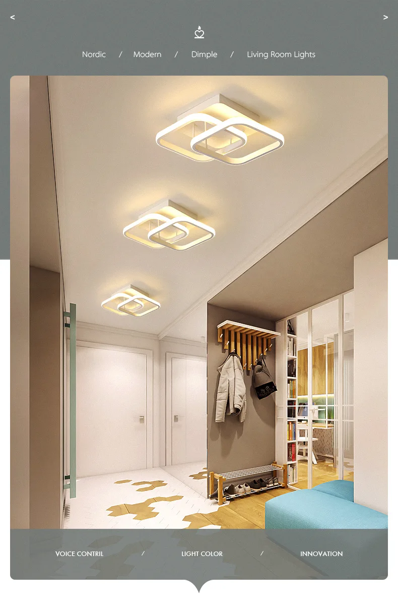 Manufactured High Quality Induction LED Light CE Sensor Ceiling Light Corridor Staircase Lamp