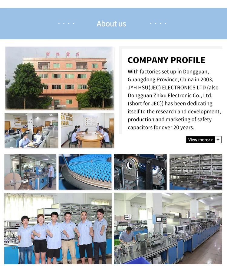 Manufacturer Supplier Metallized Polypropylene High Temperature Pei Film Capacitor