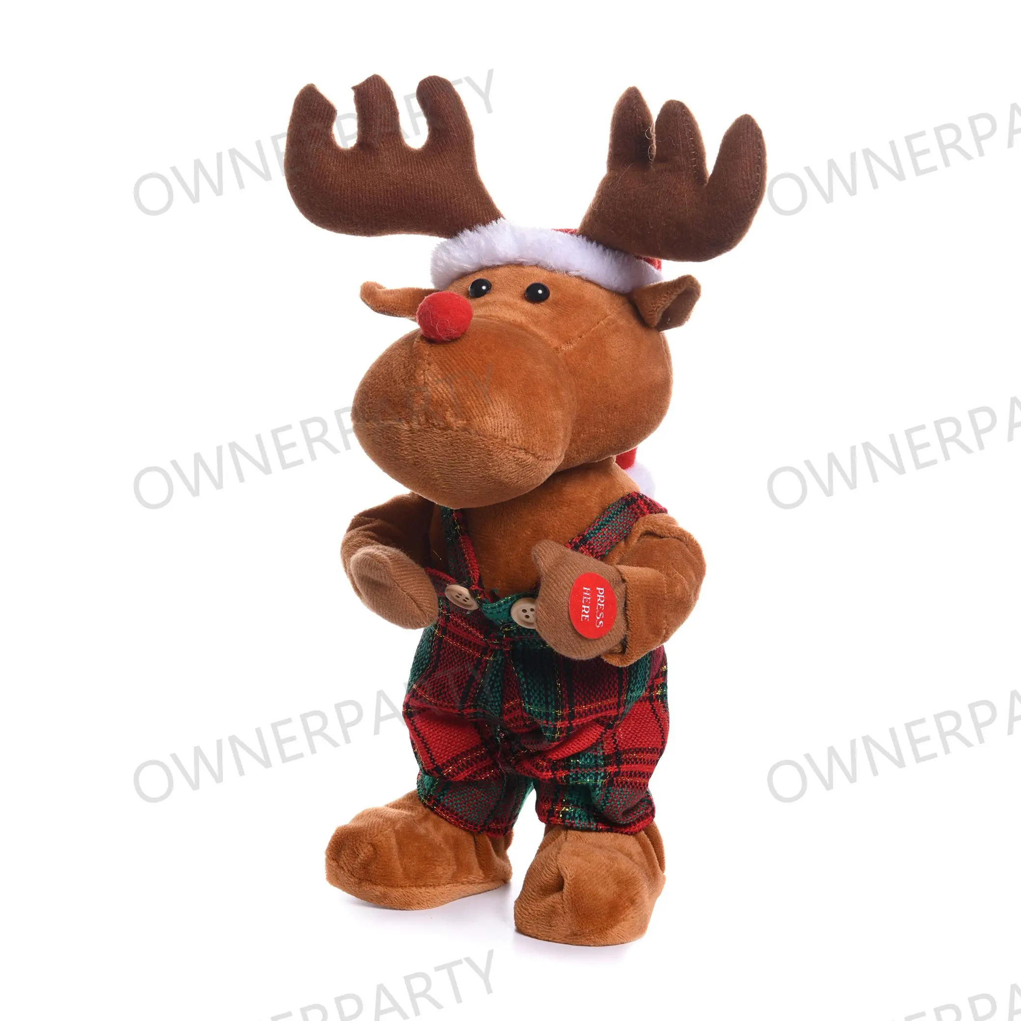 Indoor Dancing Reindeer Christmas Gifts Decorations Christmas Decoration Supplies For Home Party Xmas Decor