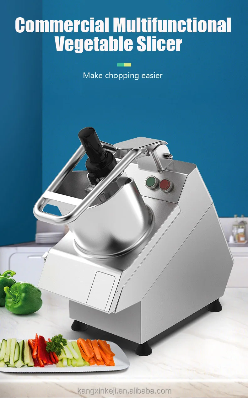 Chopper potato cutter machine Commercial electric industrial automatic cut food carrot cabbage onion vegetable cutter for sale