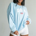 Fleece Sweatshirt Winter 2021 Customised Sweater Fleece Sweatshirt Cotton Sweatshirt Women Warme Sweatshirt