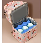 Diaper Bag Cheap Price Waterproof Lock Temperature Double Layer Polyester Mommy Diaper Bag