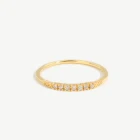 14k Gold Ring Chris April Custom Low MOQ Solid 18k 14k 9k Gold Jewelry Ring