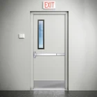 Panic Bar Doorplus Endurance Test Fire Rated Exterior Fire Door Panic Device Panic Exit Hardware Panic Push Bar