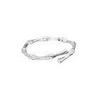 Silver Pearl Ring Rings 2021 New Design S925 Silver Fine Pearl Ring Irregular Wave Ring Ring Suit Tailored