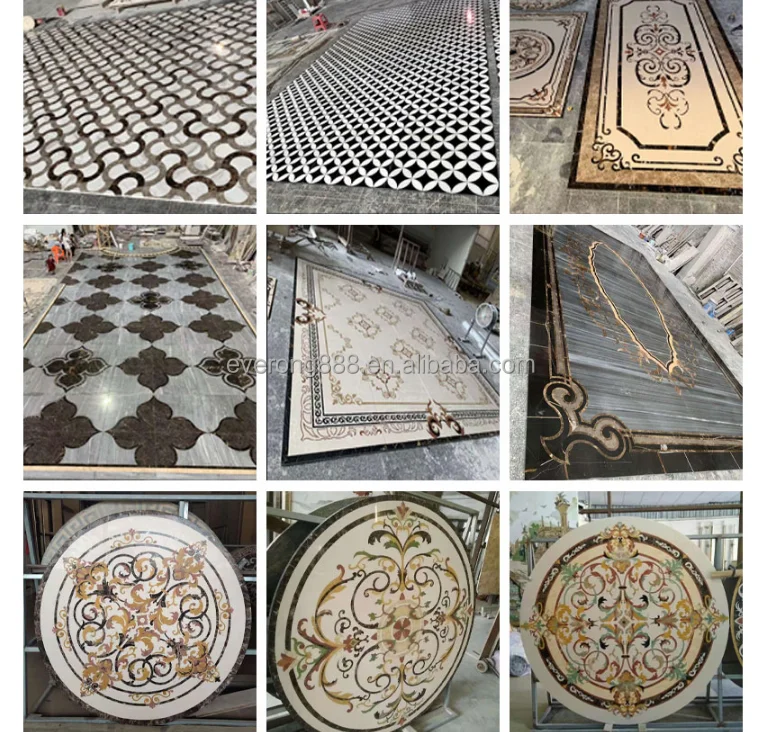 Chinese Manufacturer Natural Stone Mosaic Floor Tile New Design Ancient Mosaic Tile Natural Stone Brick Stacked Mosaic