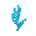 Semi-precious Beads Semi-Precious Stone Oval Precious Stone Beads Natural Blue Turquoise