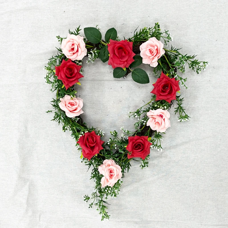 Love Forever Rose Romantic Home Decoration Artificial Flowers China wholesale Valentines Day Gifts & Wreath