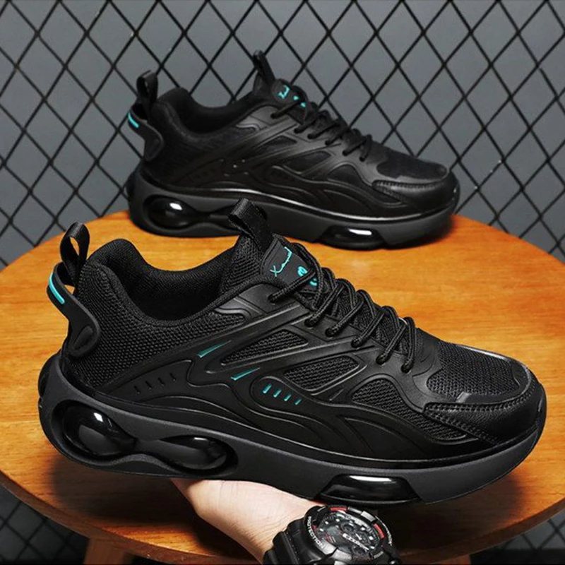 New Lightweight walking style Breathable Comfort Lace-up Casual Sneakers Men sport Shoes