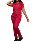 Custom Female And Male Nurse Lab Coat White Medical Wear Nurses Uniforms Designs For Hospital Staffs