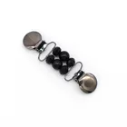 Glass Beads Wholesale Glass Beads Shawl Clips Alloy Headscarf Clips Beautiful Connection Buckle