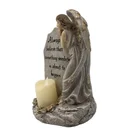 Figurine Polyresin Christmas Season Angel With Wings Figurine