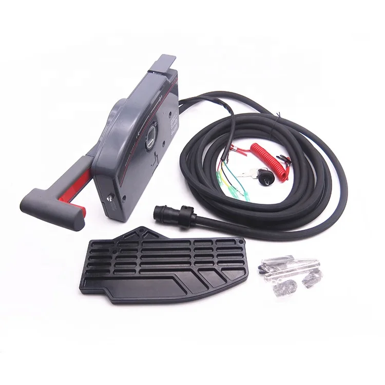 Remote Control Box Boat Outboard Engine Side Mount Remote Control Box with 10 Pin for 703-48205-16