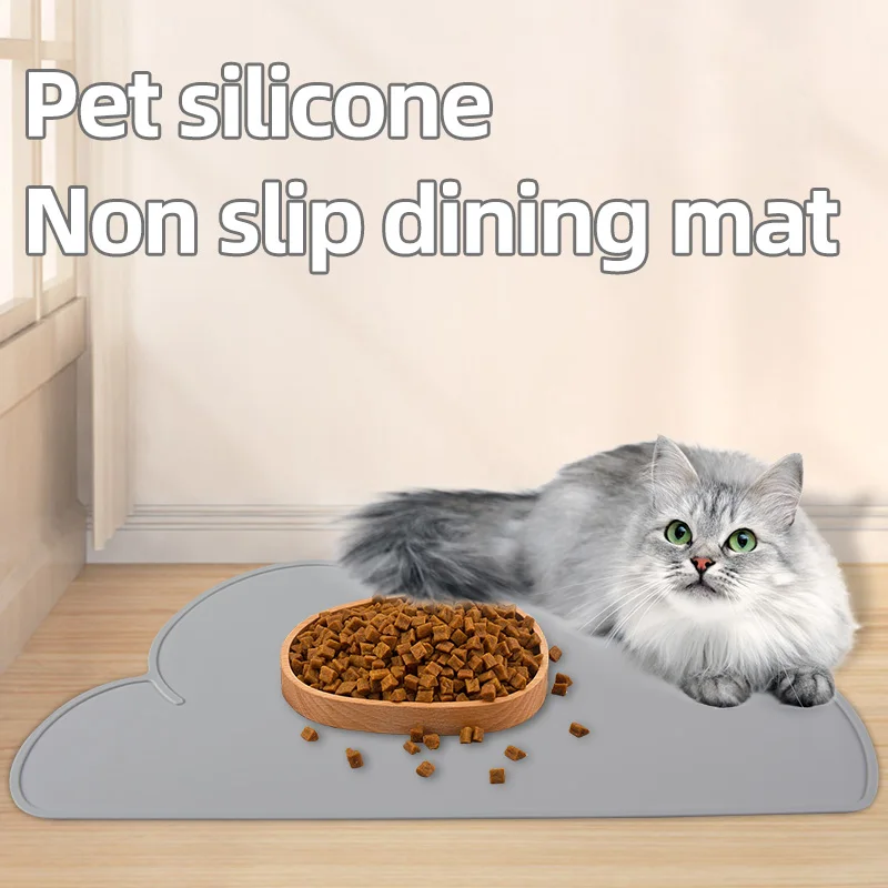 New design silicone pet cats licking mat BPA-free waterproof silicone pet dogs meal bowl mat