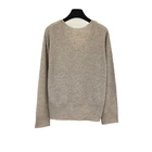 Long Top Pullover Loose Sweater New Ladies Casual Long Sleeve Knit Pullover Top Loose Sweater Unique Sleeve Opening