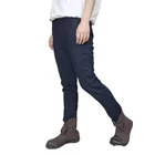New Jeans Breathable New Blue Cotton Men's Casual Crop Wide Leg Shaper Straight Jeans