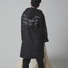 Long Section Fashion Hooded Rains Patchwork Waterproof Streetwear Jacket Men Trench Coat