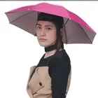 Hat Umbrella Promotional Custom Printed Head Hat Super Mini Paraguas Parapluie Sombrillas Fishing Umbrella