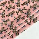 Cotton Fabric Baby Kids Woven Soft Feel 100% Cotton Flannel Cartoon Printed Muslin Fabric For Baby Clothing