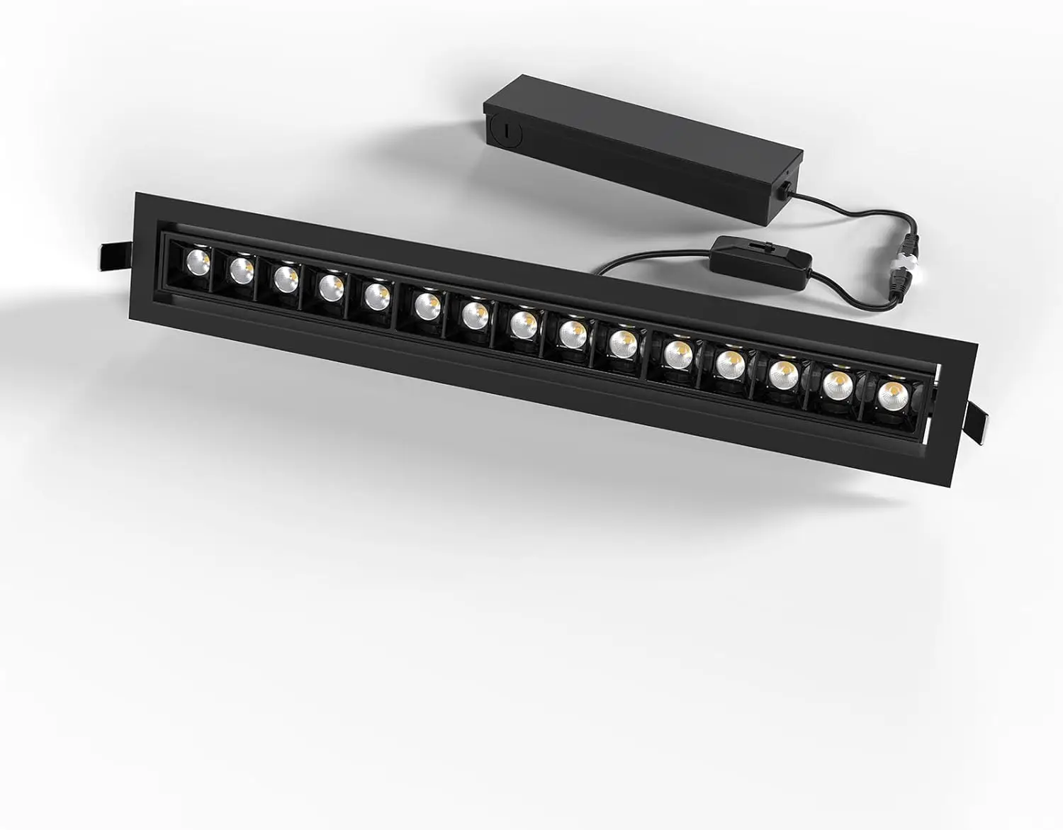 矩形吊灯线灯30w大功率室内商用办公灯