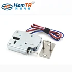 Lock Locks Electric Locker Mini Solenoid Lock Electric Small Size 40mm*52mm*13mm Locks Locker