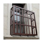 Iron Wrought Window Modern Cheap Price Forged Iron Wrought Window Grill Frame Design