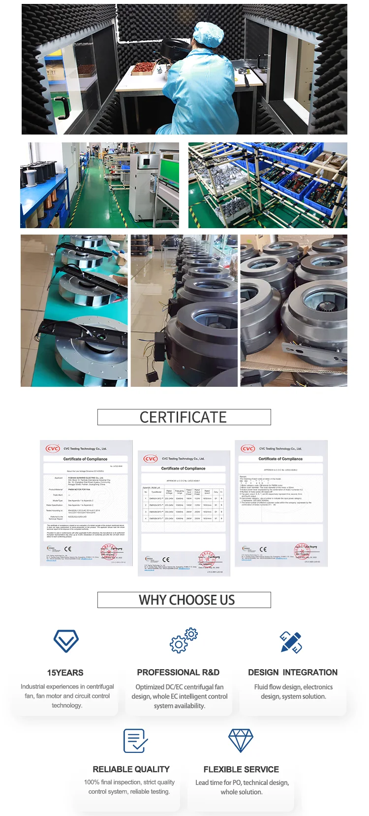 Centrifugal Fan, 100Mm, 220 V, Metal fan blade - detail 20