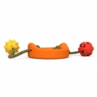 Rope Toys Dog Rubber And Rope Puppy Interactive Toys