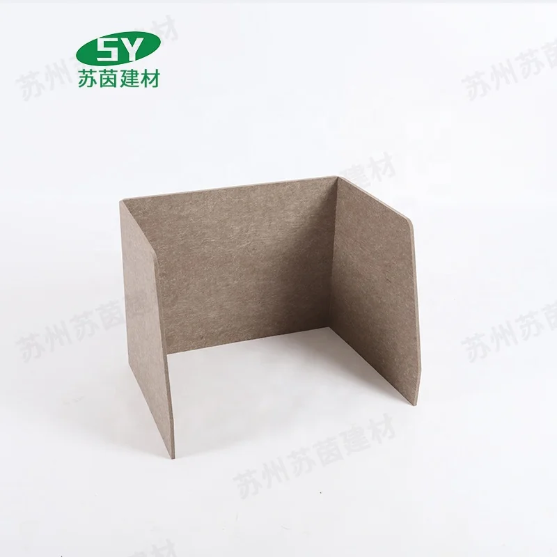 Decoration noise echo solution recycled acoustic PET felt sound panels office room desk dividers panel soundproof