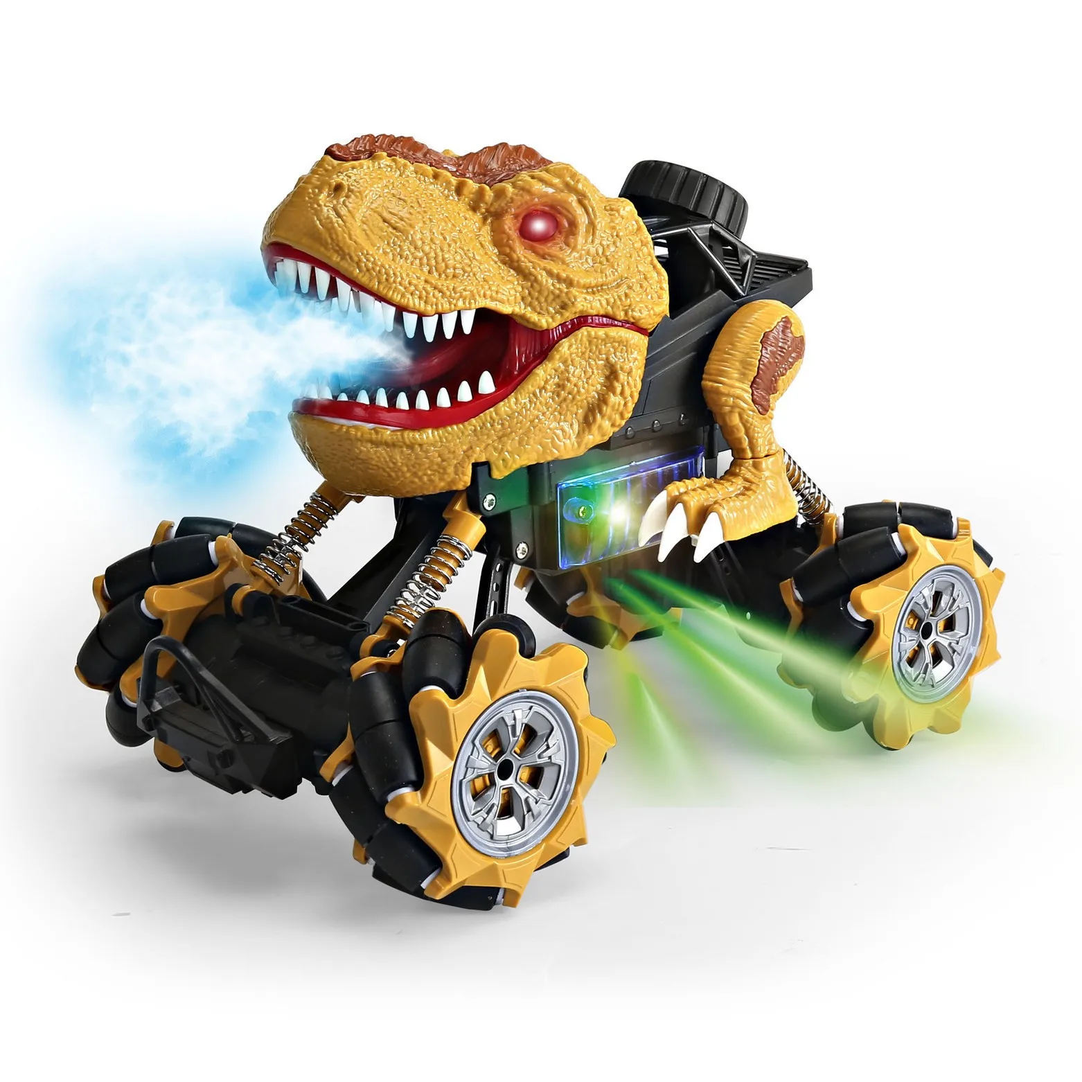 remote control dinosaur car