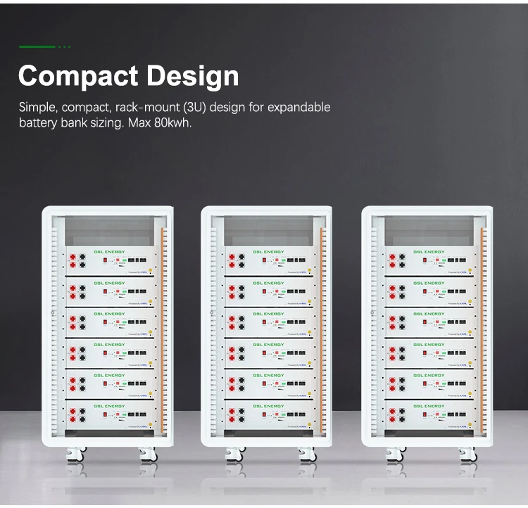 GSL ENERGY Hot Sale CATL Grade A Cell Solar Storage 5Kwh Lithium Battery 51.2V 100Ah Rack Lifepo4 Battery 48V supplier