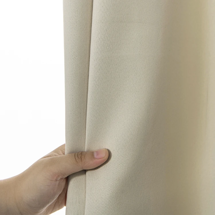 Wholesale 100% polyester european gold simple window curtains for the living room