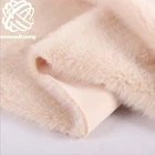 Rabbit Fur Fabric Supplier Faux Mink Fake Rabbit Fur Fabric For Blanket And Plus Size Coat And Blanket