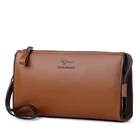 Hand Bag Hand Bag Men's Large Capacity Hand Bag Fashion Retro Clip Bag