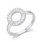 Cubic Zirconia New Arrival High Quality Wholesale Cubic Zirconia 925 Sterling Silver Rings Jewelry For Women